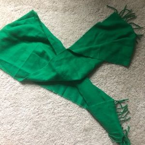 Green Cashmere scarf